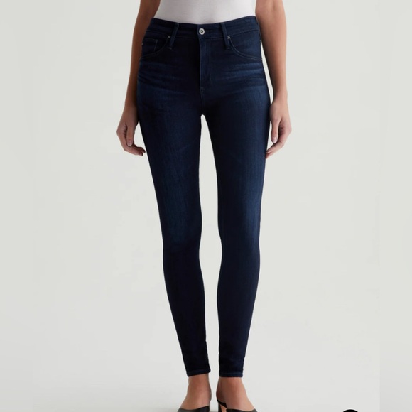 AG (Adriano Goldschmied) ‘The Farrah’ High-rise Skinny Jeans sz31R - Picture 1 of 7